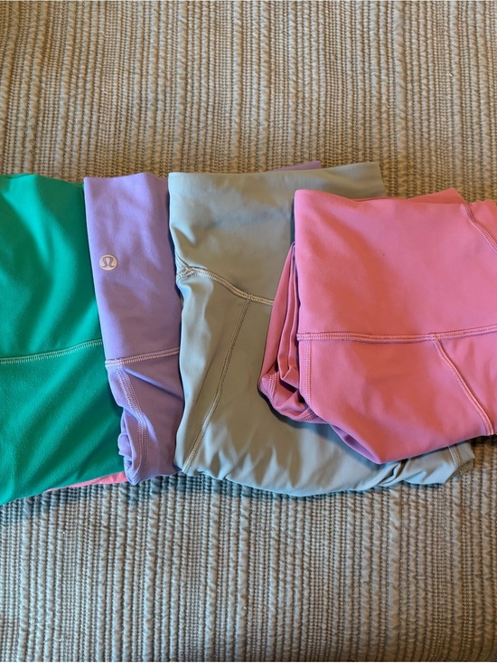 lululemon athletica Pants - lululemon athletica Women’s Leggings Pack - Teal, Lavender, Light Gray, Pink, C